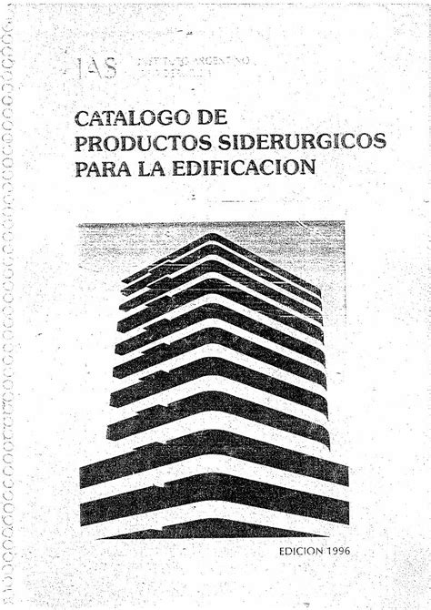 PDF Catalogo De Productos Siderurgicos Para La Edificacion PDFSLIDE NET