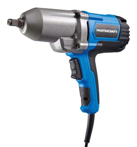 Mastercraft 7 5a Corded Single Speed Impact Wrench With Friction Ring And Metal Gear House 1 2 In