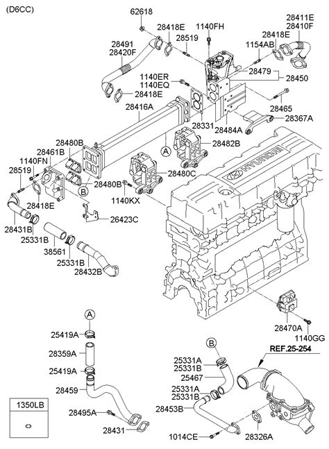 25331 3d044 Clamp Hose Hyundai Yoshiparts