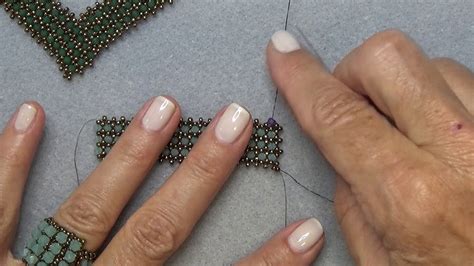 "How To" Add Thread To A Beaded Project - YouTube