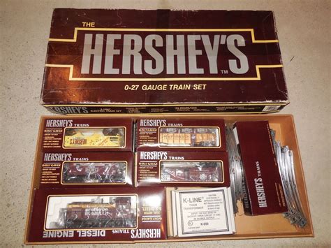 1991 K-LINE O-27 GAUGE HERSHEY TRAIN SET IN ORIGINAL BOX!!!!!! -- Antique Price Guide Details Page