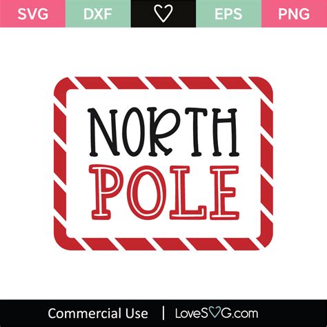 The North Pole Svg