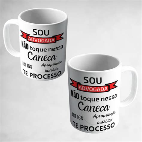 Caneca Advogada Presente Formatura Direito Branca Advogado MercadoLivre