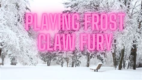 Trying To Get The Future Christmas Egg In Frostclaw Fury YouTube