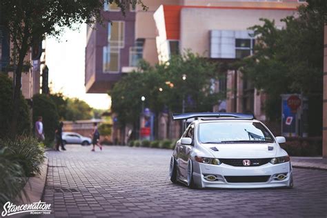 Straight Flexin Stevie Phamo S Honda Civic Stancenation