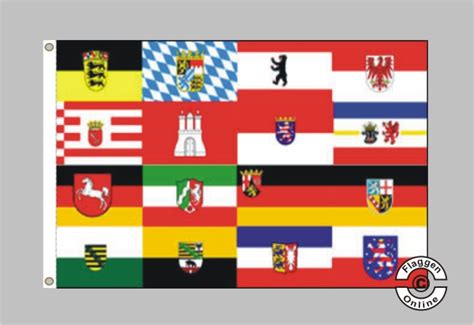 16 Bundesländer Flagge Fahne Bundesländer Flaggen Onlinede