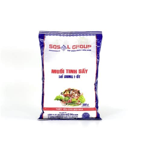 Muối Tinh Sấy Bổ Sung I-Ốt 500g