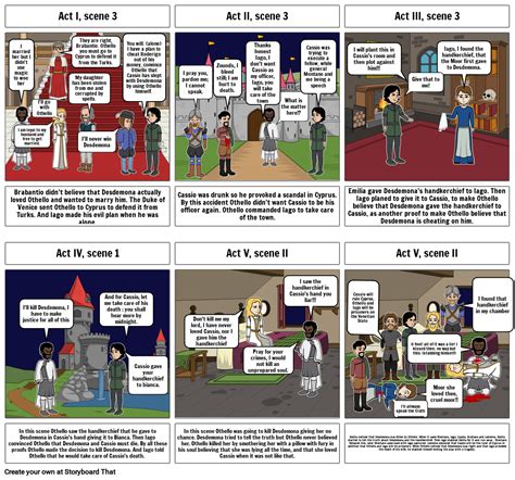 Othello Storyboard By S11541091