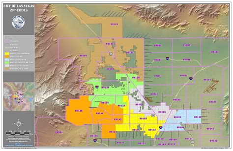 Las Vegas Zip Code Map - Map Costa Rica and Panama