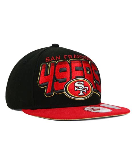 Lyst - Ktz San Francisco 49ers All Colors 9fifty Snapback Cap in Black ...