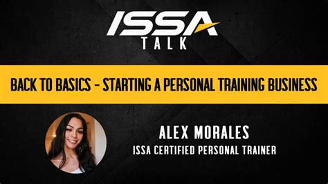 ISSA On Twitter New ISSA Talk With ISSACertified Personal Trainer