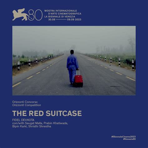 The Red Suitcase Selected For The 80th Edition Of The Venice Film