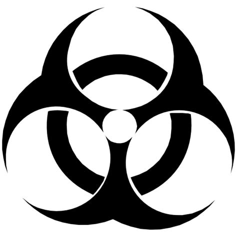 Biohazard Sticker