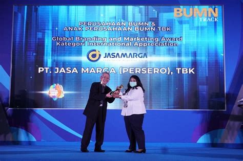 Jasa Marga Raih Dua Penghargaan BUMN Branding Marketing Award 2020