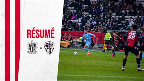 OGC Nice AC Ajaccio 3 0 Résumé OGCN ACA 2022 2023 YouTube