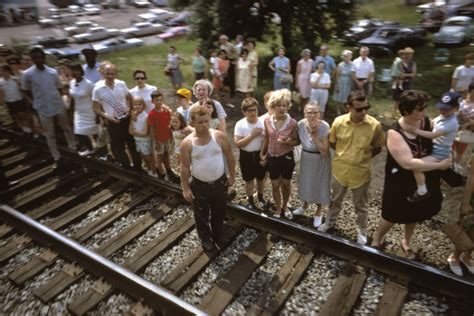 Robert F Kennedys Funeral Train • Magnum Photos