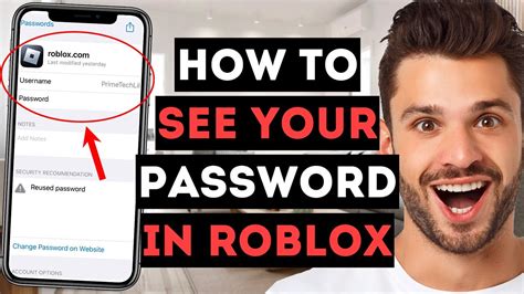 How To See Your Password In Roblox Full Guide Youtube