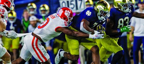 History Of The Matchup Notre Dame Vs Clemson The Observer