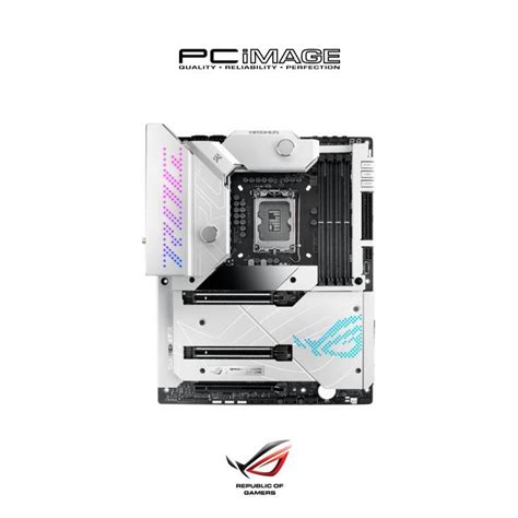 Asus Rog Maximus Z690 Formula Lga1700 Motherboard White Pc Image