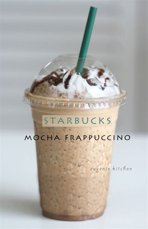 how to make a mocha frappuccino at home