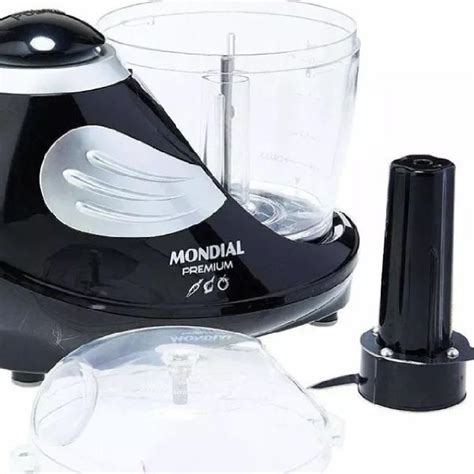 Mini Processador Mondial Premium Mp 01 Preto Posot Class