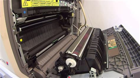 KONICA MINOLTA Bizhub C252 C250 Transfer Roller Cleaning YouTube