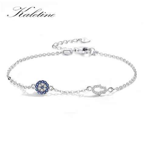 Kaletine Lucky Evil Eye Pulseiras Para As Mulheres Pulseira De