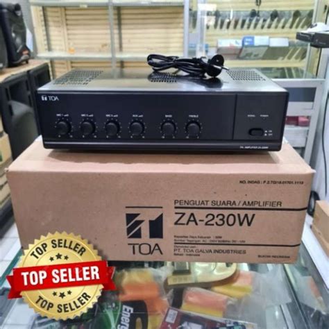 Jual AMPLIFIER MIXER TOA ZA-230W 30 WAT AMPLI TOA ORIGINAL di Seller