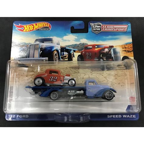 風火輪 hot wheels 運輸車 福特 ford speed waze 精裝 膠胎 蝦皮購物