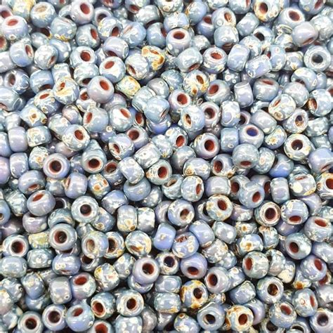 Miyuki Seed Beads 8 0 Picasso Montana Matte 10g Beads And Beading