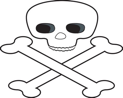 Skull And Crossbones Free Images at - vector clip art online ... - Clip ...