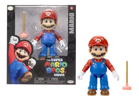 Super Mario Bros La Pelicula Peach Mini Figura Articulada Bros