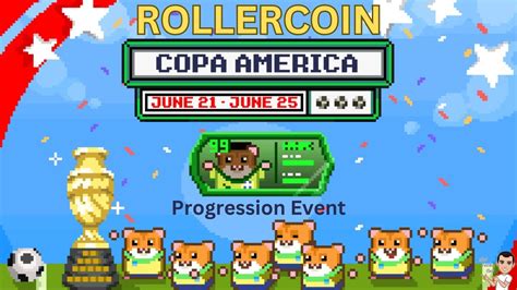 Rollercoin Copa America Progression Event Youtube