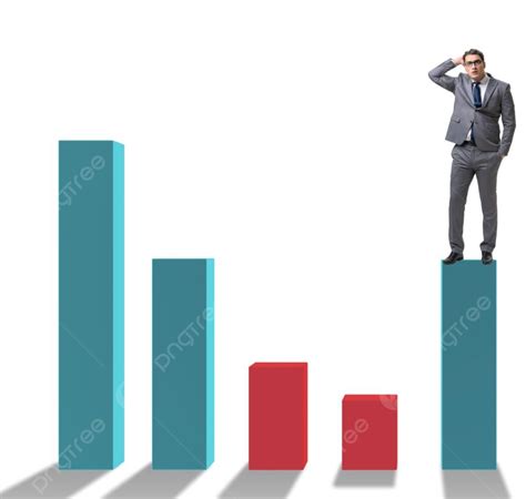 Background Pengusaha Muda Dalam Konsep Bisnis Dengan Diagram Batang