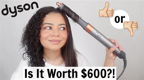 New Dyson Airwrap On Curly Hair Honest Review Youtube