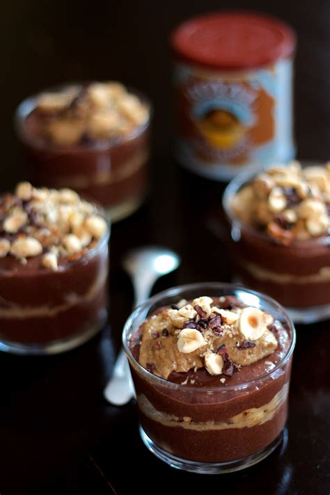 Pudding De Chia Express Au Chocolat Et Beurre De Cacahu Te V Gan Et