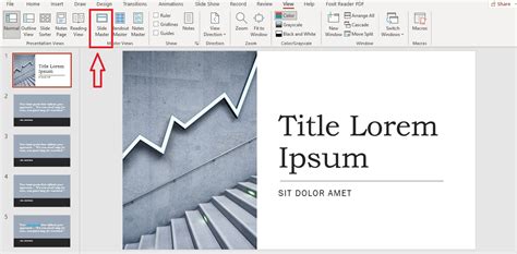 How To Edit Master Slide In Powerpoint Presentationskillsme