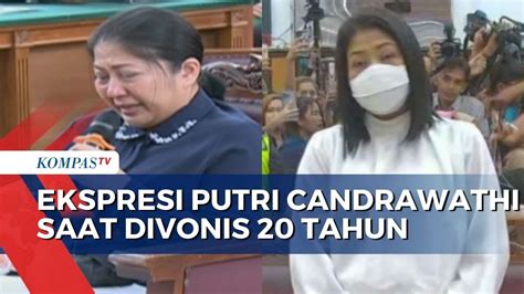 Ekspresi Datar Dan Dingin Putri Candrawathi Saat Divonis Tahun