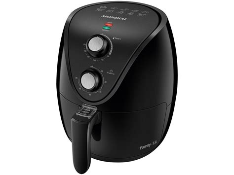 Fritadeira Elétrica sem Óleo Air Fryer Mondial Family AF 35 BF Preta 3