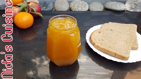 Apple Orange Jam Recipe Nidas Cuisine Jam Recipe Quick And Easy