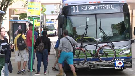 Miami Dade County Is Offering Free Bus Fares Through The End Of The