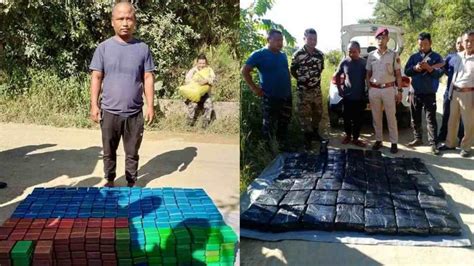 Mizoram Drugs Worth 34 Crore Seized In Champhai District 1 Held