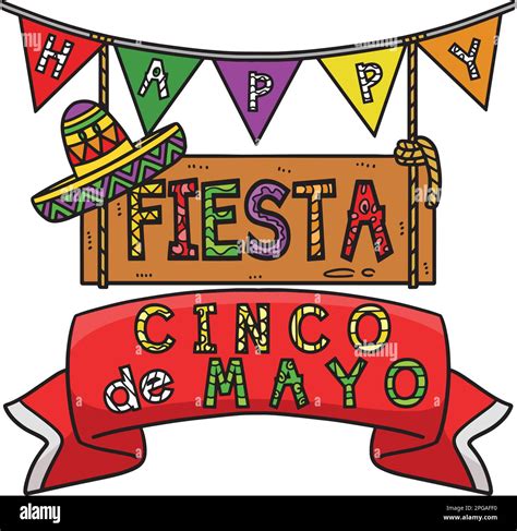 Cinco de Mayo Fiesta Cartoon Colored Clipart Stock Vector Image & Art ...