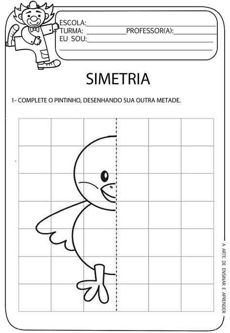 Atividades De Simetria Ano Librain