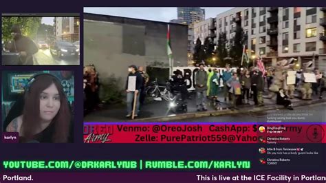 LIVE ANTIFA ICE PROTEST CHICAGO NAKED BIKE RIDE IN PORTLAND