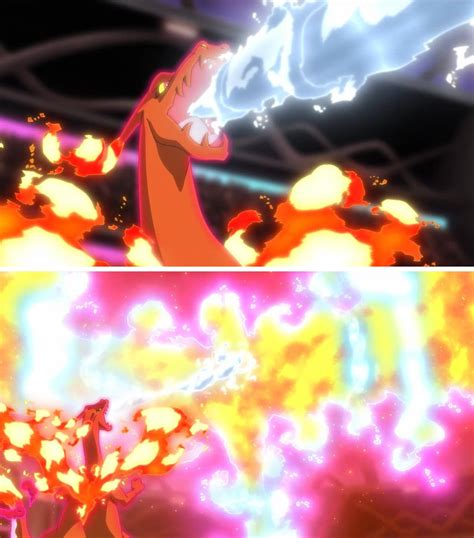 A fire Pokemon attacking with water...ok by LUVUS-7 on DeviantArt