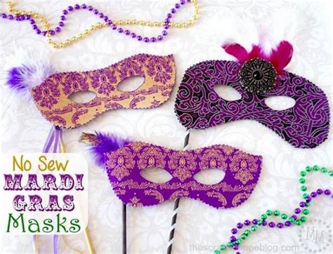 23 DIY Mardi Gras Mask Ideas - Mint Design Blog