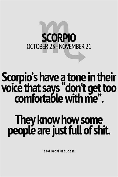 A Quote That Reads Scorpio What You Need To Know About Scorpion They