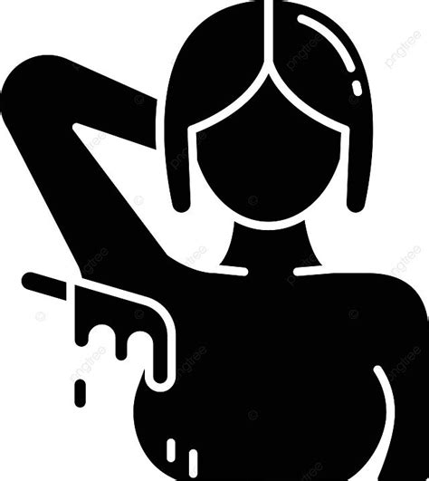 Female Armpit Waxing With Hot Sugar Waxprofessional Beauty Treatment Vector Skincare Treatment