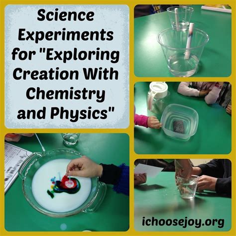 Physics Experiments | Apologia chemistry, Physics experiments ...